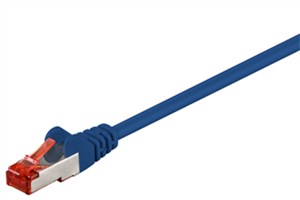 CAT 6 Patch Cable S/FTP (PiMF), blue