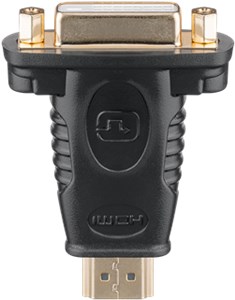 HDMI™/DVI-D Adapter, gold-plated