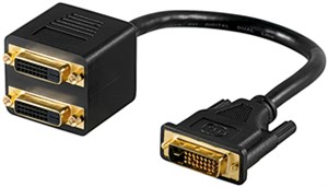 DVI Adapter Cable, gold-plated