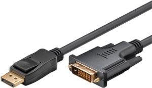 DisplayPort™/DVI-D Adapter Cable 1.2, gold-plated