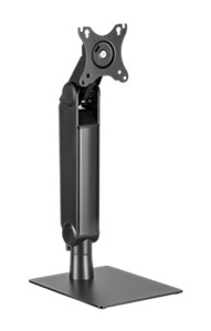 Freestanding Single Monitor Mount, black