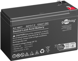 Lead-Acid BatteryGO12-7.2 (7200 mAh, 12 V)