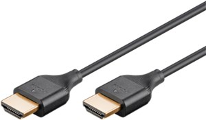 Slim HDMI™ High Speed Cable with Ethernet