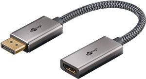 DisplayPort™/HDMI™ Adapter Cable, 8K/60Hz DisplayPort™/HDMI™ Adapter Cable, 8K/60Hz