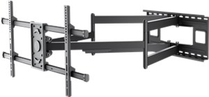 Wide Range TV Wall Mount Pro FULLMOTION (XL), black