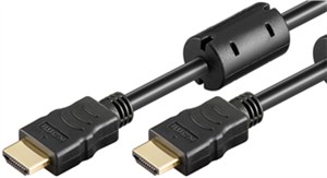 High Speed HDMI™ Cable with Ethernet, Ferrites