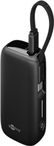 Power Bank 5,000 mAh with Built-In USB-C™ Cable Power Bank 5,000 mAh with Built-In USB-C™ Cable