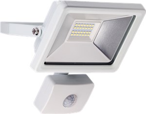 LED outdoor floodlight with a motion sensor, 20 W