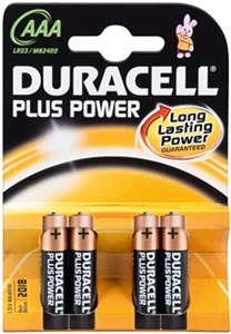 LR03/AAA (Micro) (MN2400) Battery, 4 pcs. in blister