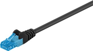 CAT 6A Patch Cable, U/UTP, black