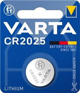 CR2025 (6025) Battery, 1 pc. in blister