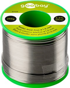 Professional Solder Lead-Free, ø 1.0 mm, 250 g