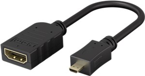 Micro HDMI™ / HDMI™ Adapter, 4K/60Hz