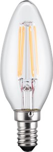 Filament LED Candle, 4 W