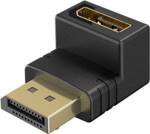 DisplayPort™ Angled Adapter 90° Down DisplayPort™ Angled Adapter 90° Down