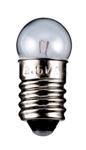 Miniature Globe Bulb for Torch, 2.4 W