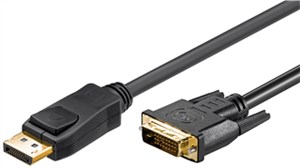 DisplayPort™/DVI-D Adapter Cable 1.2, gold-plated