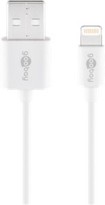 Lightning USB Charging and Sync Cable, 1 m, white