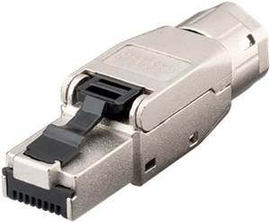 CAT 8.1 STP-Shielded RJ45 Connector for Field Assembly