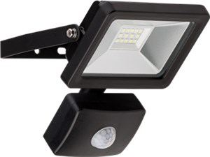 LED outdoor floodlight with a motion sensor, 10 W