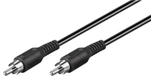 Mono RCA Connector Cable