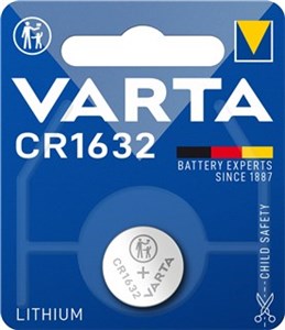 CR1632 (6632) Battery, 1 pc. blister