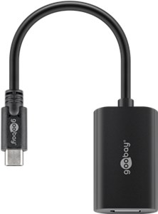 USB-C ADAP/DP 0020 black 0.2m