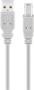 USB 2.0 Hi-Speed Cable, Grey