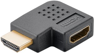 HDMI™ Angled Adapter 90° Horizontal, 8K/60Hz