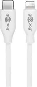 Lightning USB-C™ Charging and Sync Cable, 0.5 m, white