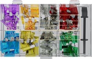 Car Blade Fuse Assortment, 81 pcs.