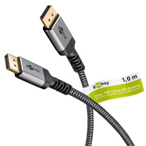 DisplayPort™ Cable 2.x (2.0/2.1), 80 Gbit/s