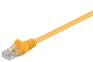 CAT 5e Patch Cable, U/UTP, yellow