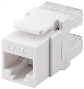 Keystone Module RJ45 CAT 6, UTP, 250 MHz